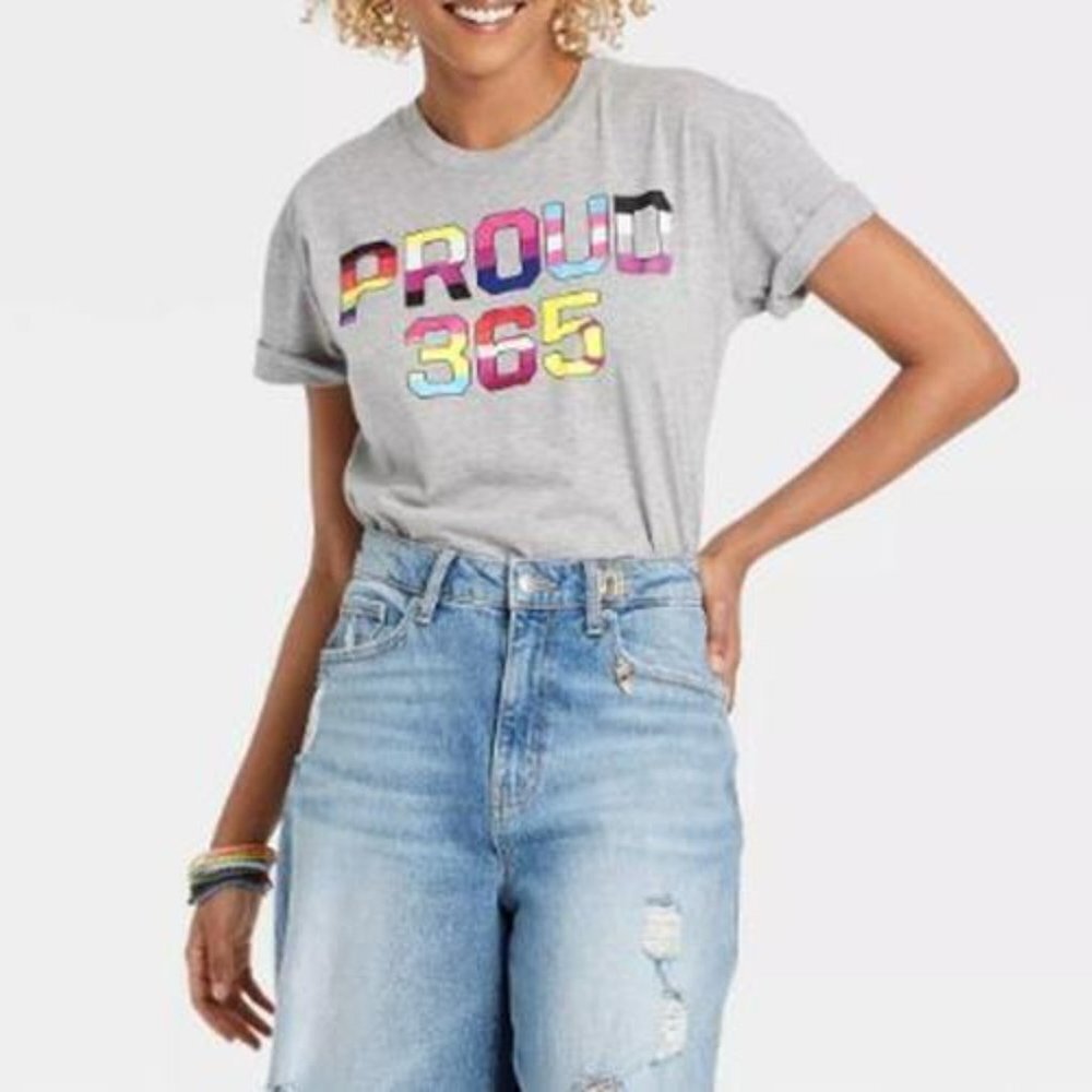 NWT Mad Engine Size Small Proud 365 Gay Pride Shirt